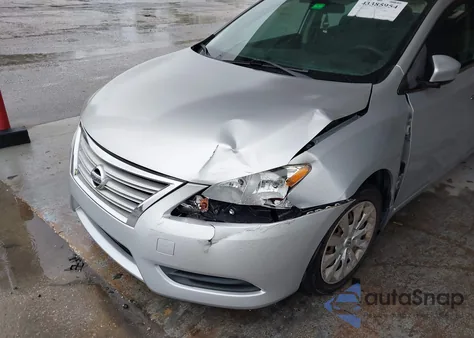 2013 Nissan Sentra Sv z USA, uszkodzony, nr VIN 3N1AB7AP7DL723780